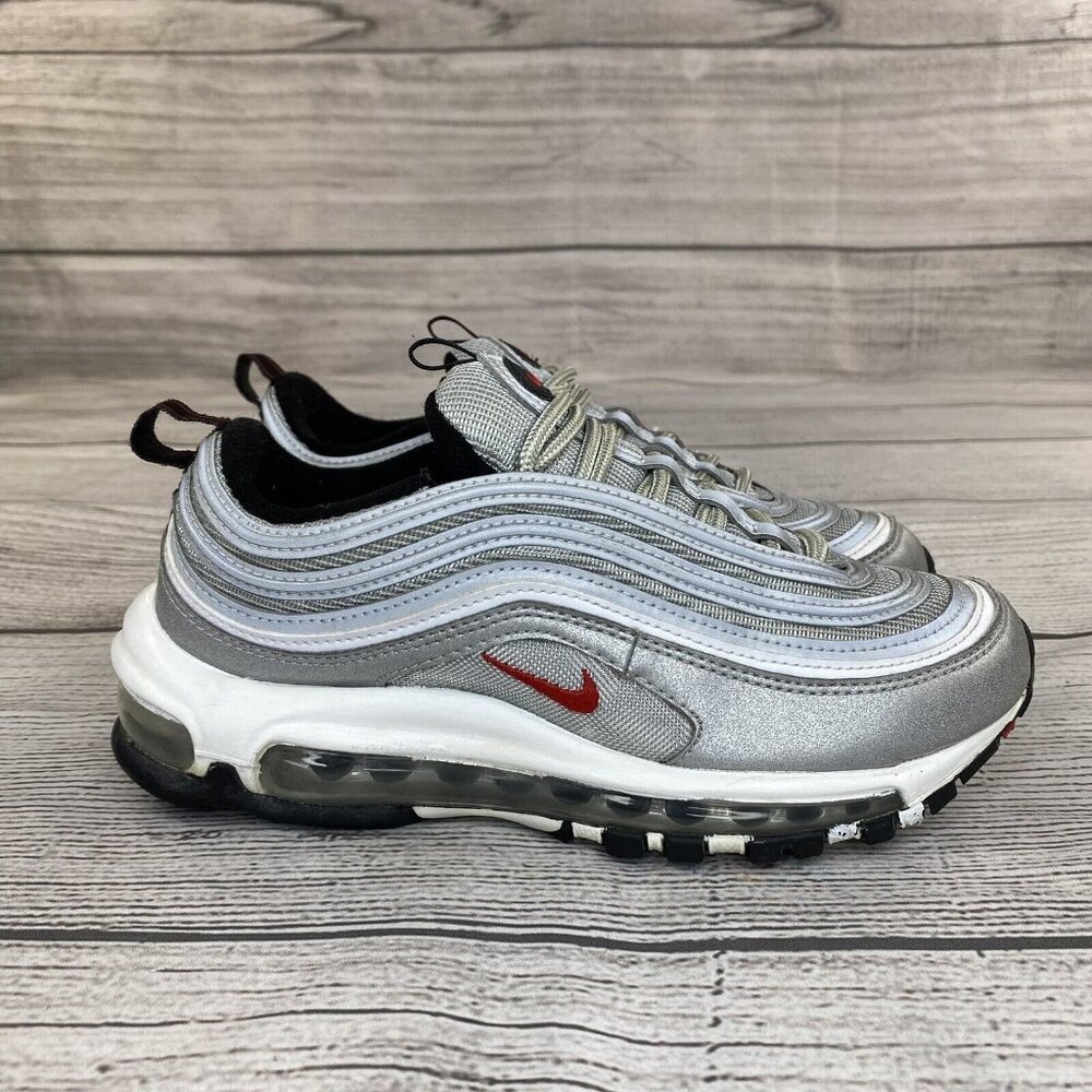 Nike Air Max 97 OG Women Size 6.5 Silver Bullet Athletic Sneaker Shoe DW9131-002